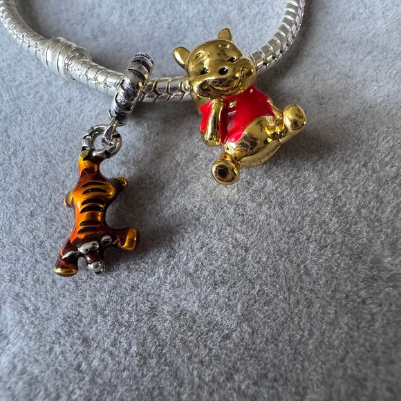 Winnie the Pooh and Tigger Charms fits PANDORA - Picture 4 of 8